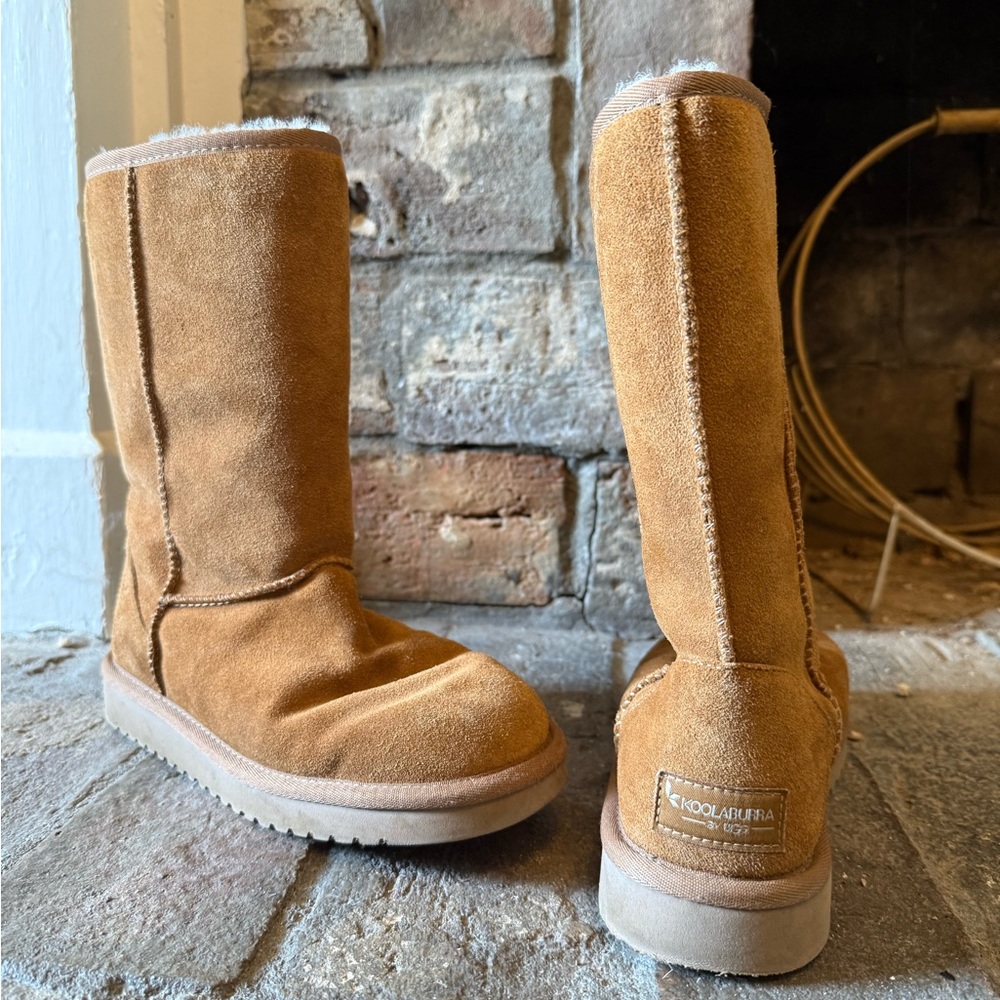 Koolaburra Chestnut Suede Boots